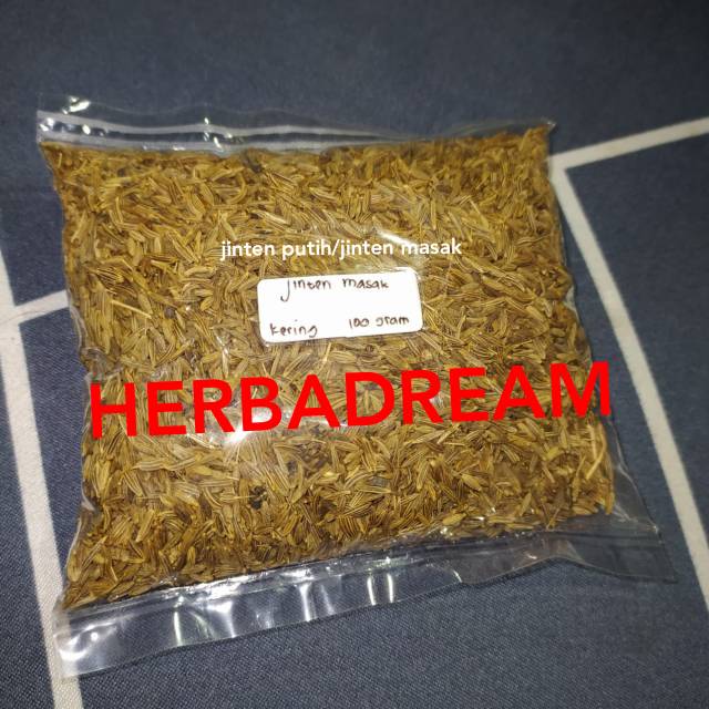 Jual 250 Geam Premium Biji Jinten Putih Masak Cumimum Cyminum White Cumin Seed Bai Zi Ran Dried 8099