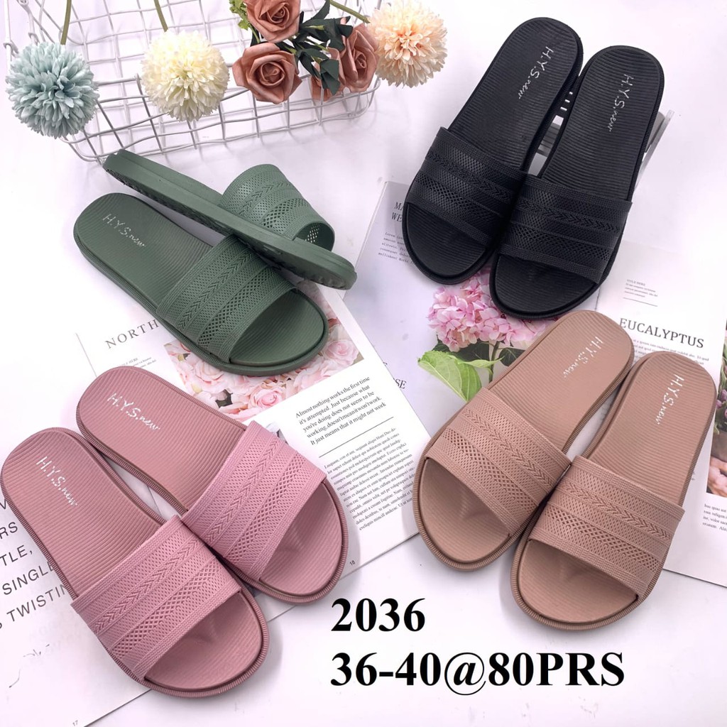 11.11 SALE Sandal Selop Jelly Import RIYU 2036