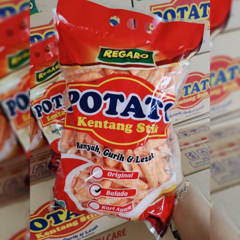 

[Snack] Potato Regaro Kemasan
