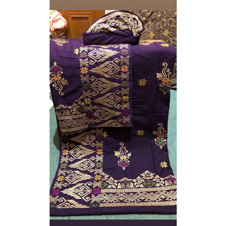 ABHA - Set Couple Bordir Krisna/Kamen/Udeng/Saput/Kain Bali ✨