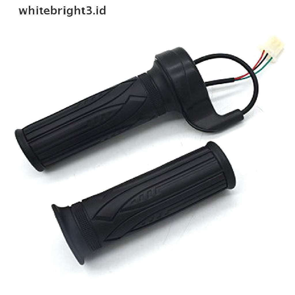 (whitebright3.id) Throttle Putar 12V-72V Untuk Sepeda Elektrik / Skuter