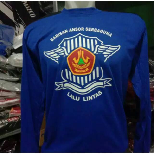 Kaos baju barisan ansor serbaguna lalu lintas banser