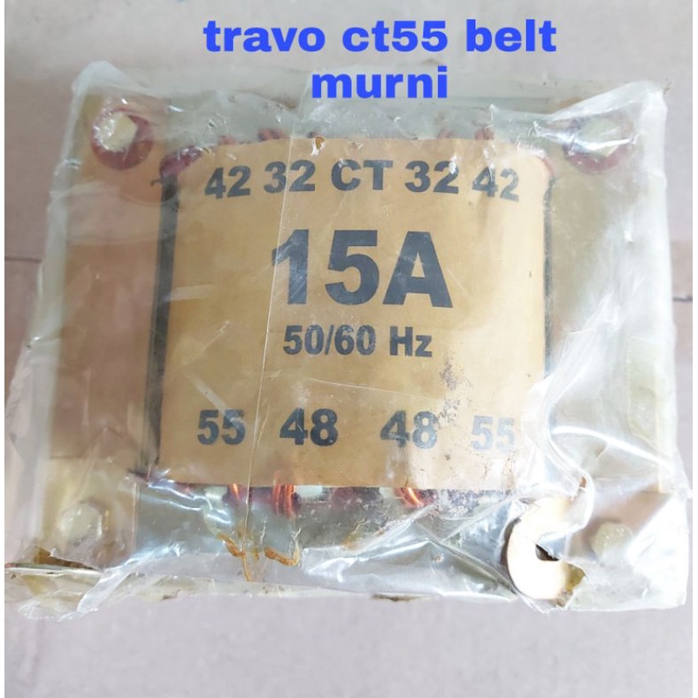 Travo Belt 15 Ampere 15A Besar CT55 Murni