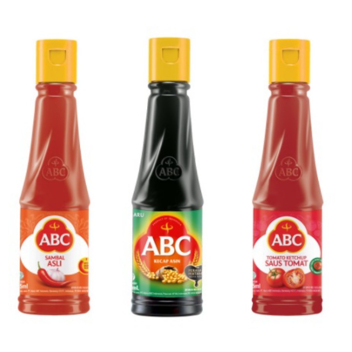 

ABC Saos Sambal Tomat Kecap Asin Kemasan Botol