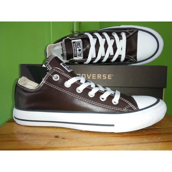sepatu converse kulit asli