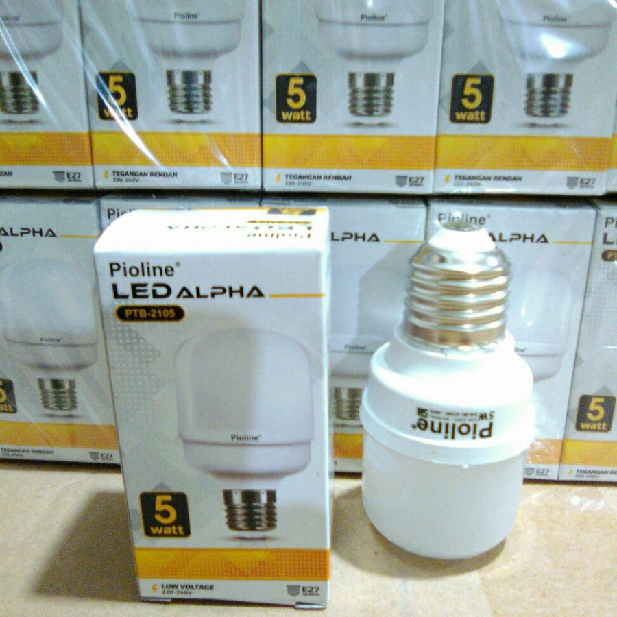 Pioline Lampu LED tabung 5W - Putih