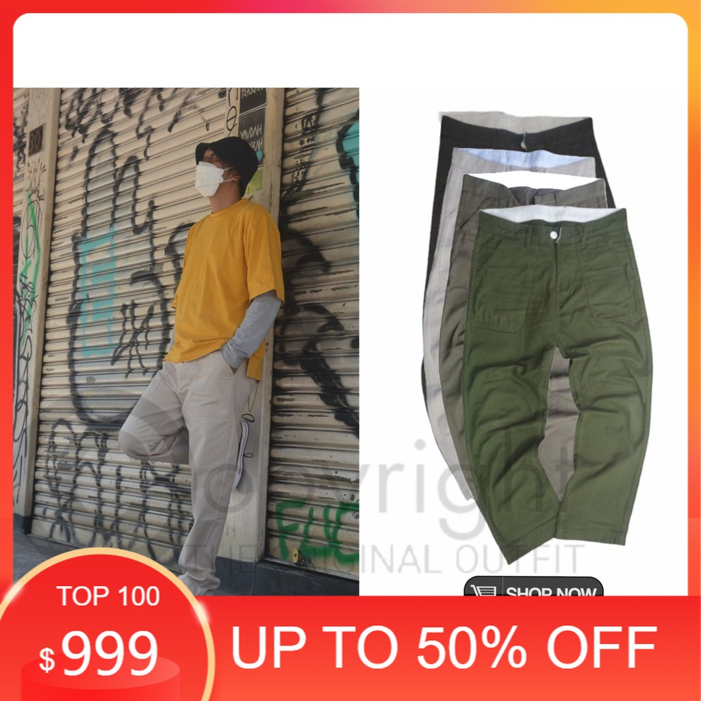 CELANA FATIGUE PANT BY THE ORIGINAL OUTFIT- CELANA JOGER PRIA - CELANA JOGER KATUN - CELANA JOGER CW