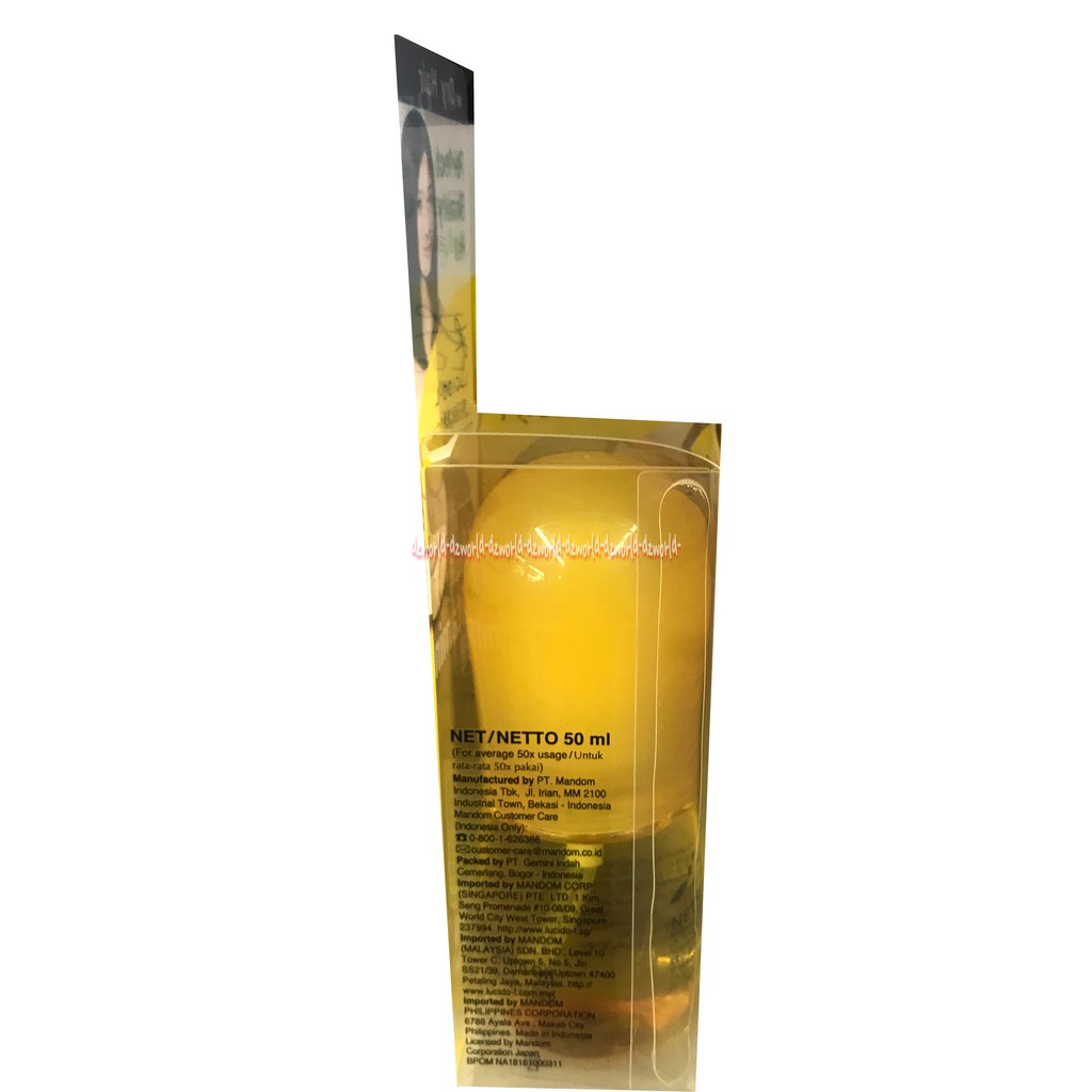 Lucido-L Hair Vitamin Oil 50ml Vitamin Rambut Lucidol Dry Hair Kuning Yellow Lucidol