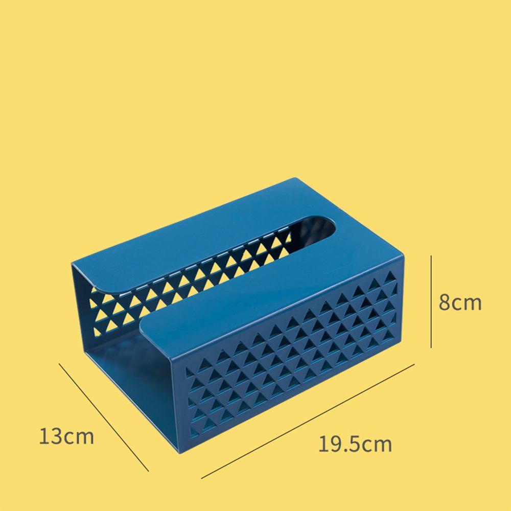Solighter Kotak Tisu Dinding Tempel Mulus Kotak Penyimpanan Kertas Ruang Tamu Rumah Tangga