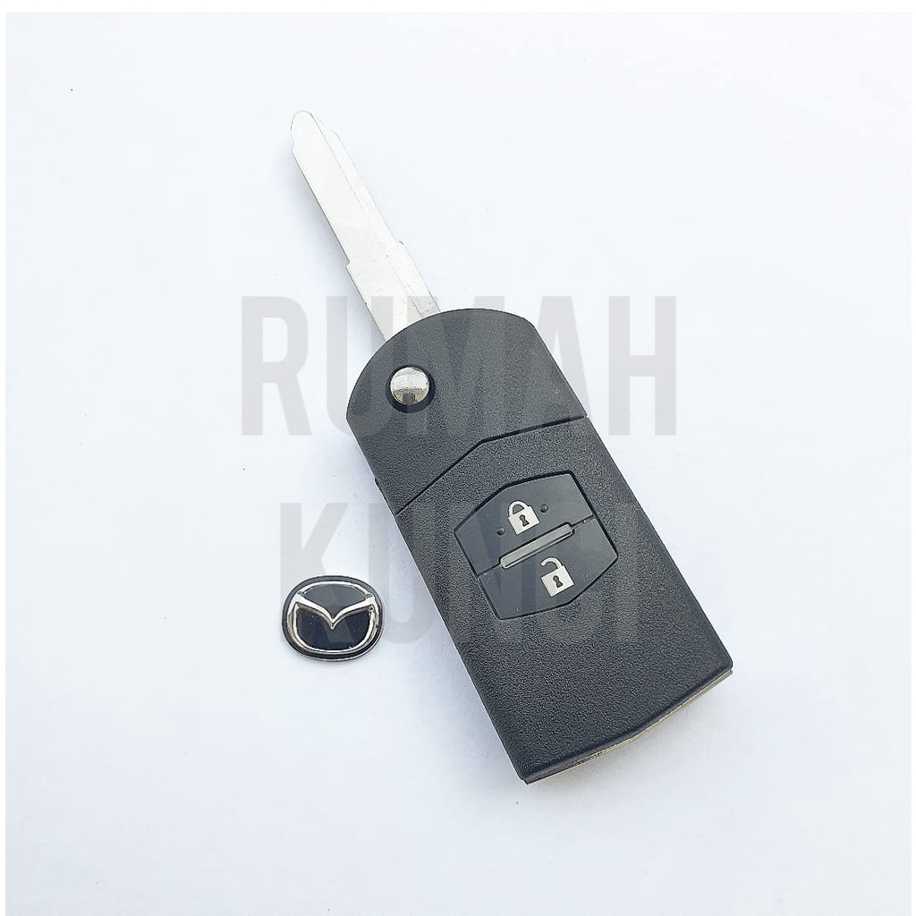 Casing Cover Kunci Lipat Flip Key Mazda 2 3 5 6 8 Cx5 Cx7 Cx9