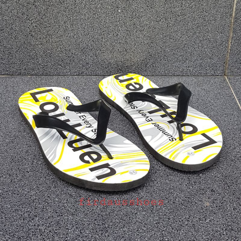 Sandal Jepit pria dewasa Motif louluen SIZE39-43