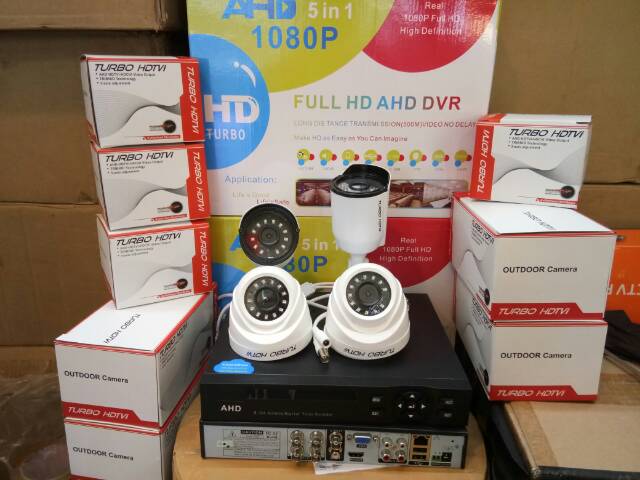 PAKET CCTV 16 CHANEL HD TURBO 3 MEGAPIXEL FULL HD 1080P LENGKAP TINGGAL PASANG