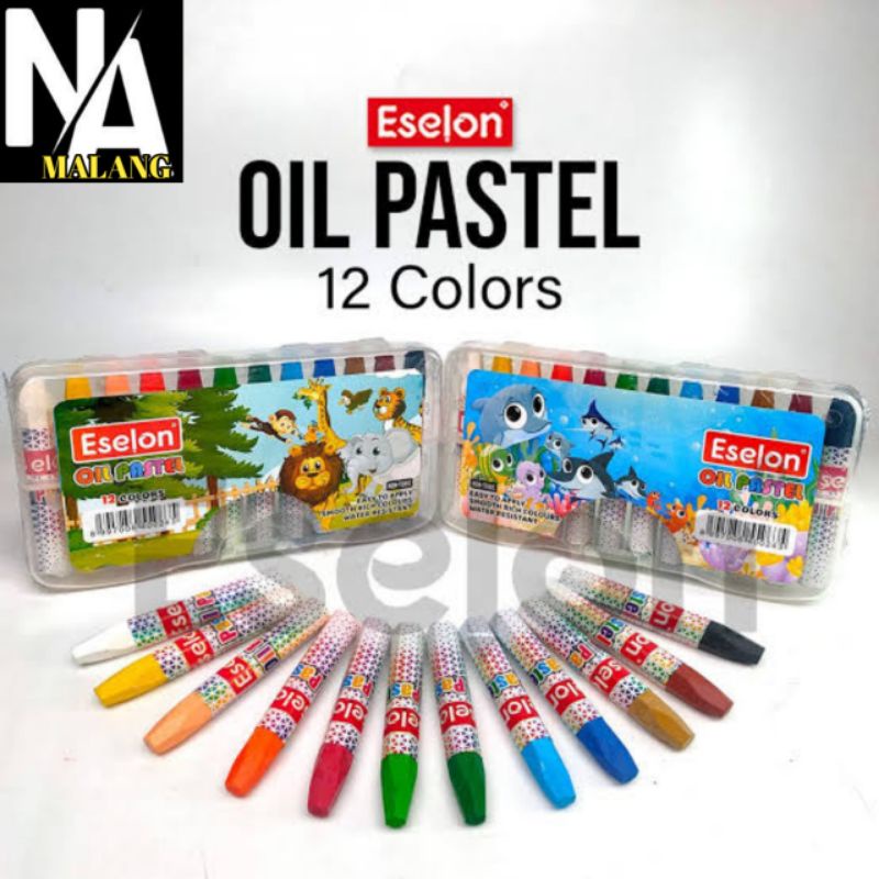 

Crayon Pastel Eselon Oil Colour Crayon 12 Warna