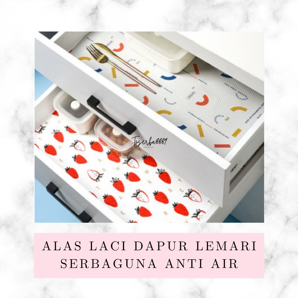 Alas Laci Dapur Lemari Anti Air / Minyak Multifungsi Waterproof Pad/Japanese Eat MAT / Alas Meja,Laci,Lemari,Taplak Meja