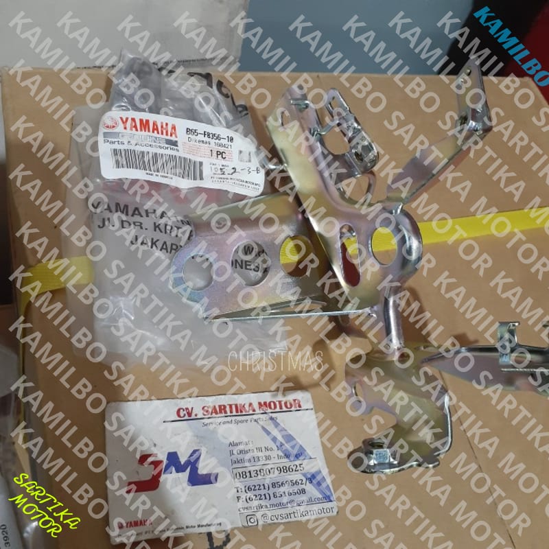 (100% ASLI ) Dudukan Tameng Dasi Depan AEROX (GDR 155-A) 2017-2019 B65-F8356-10 Elegan