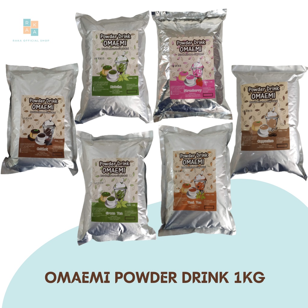 Jual OMAEMI Powder Minuman Bubuk Minuman Variant Rasa Powder Drink ...