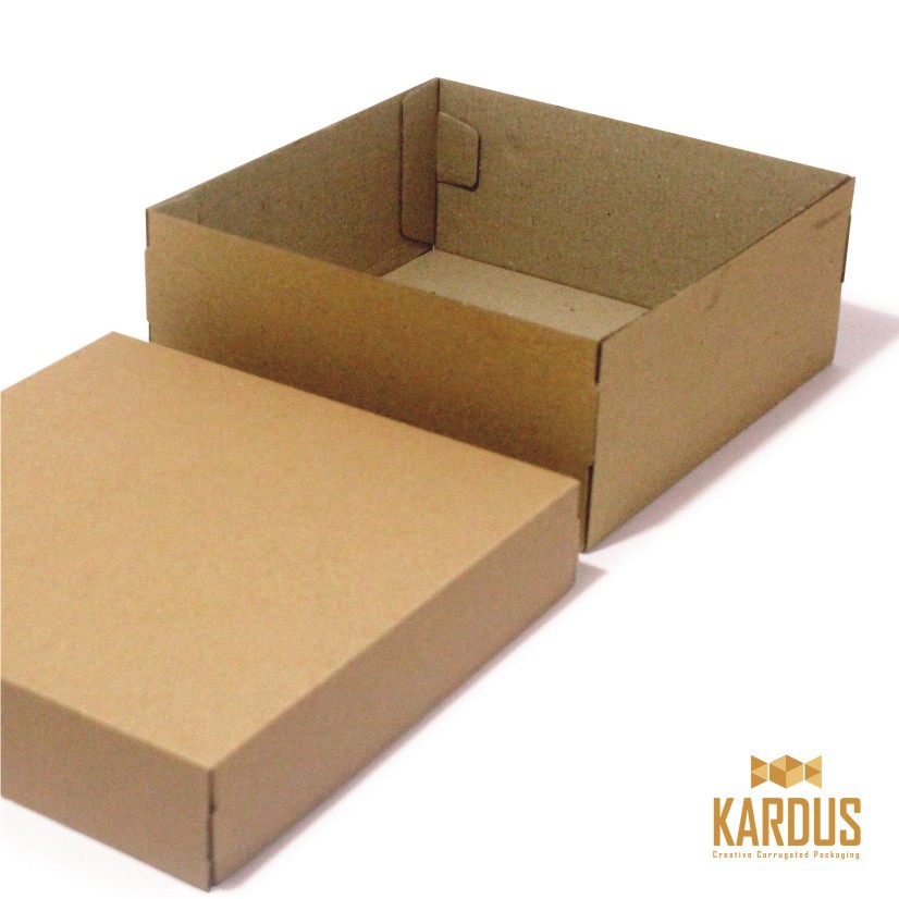 

25X25X10 Polos : utk Pudding/cake/hampers/gift/kado/gaun/dress