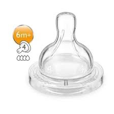 Makassar ! Philips Avent Natural Feeding Nipple / Teat  ( ISI 2 PCS )