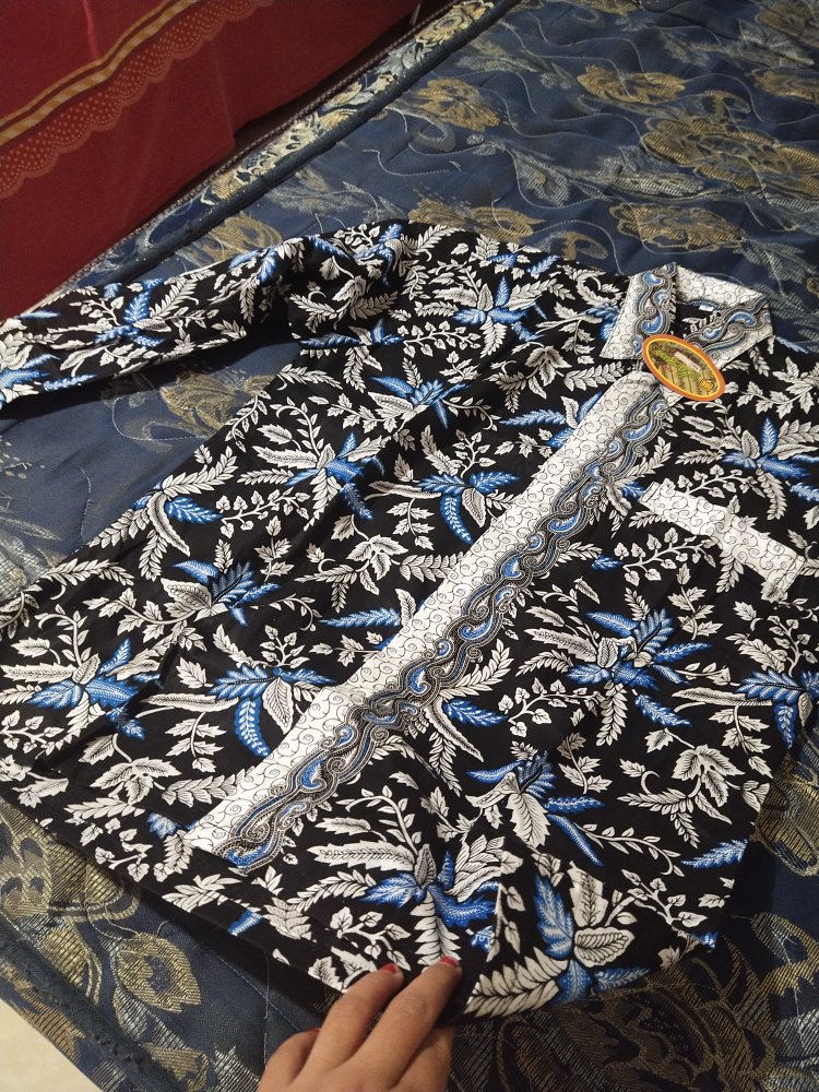 Maura Couple Sania Ruffle Batik Couple Ori Ndoro Jowi Garansi Termurah Shopee Kebaya Modern Seno 215