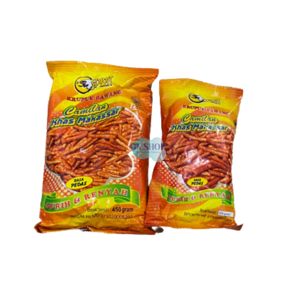 

Kerupuk Bawang Spirit ASLI Makassar