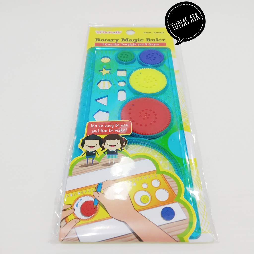 

BUTTERFLY ROTARY MAGIC RULER SIZE : SMALL