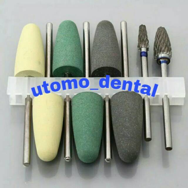 Bur polishing akrilik dental