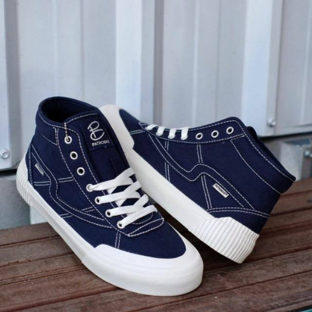 SEPATU PATROBAS EQUIP HIGH NAVY SEPATU CASUAL SEPATU HITS SEPATU MURAH SEPATU CEWEK SEPATU ORIGINAL