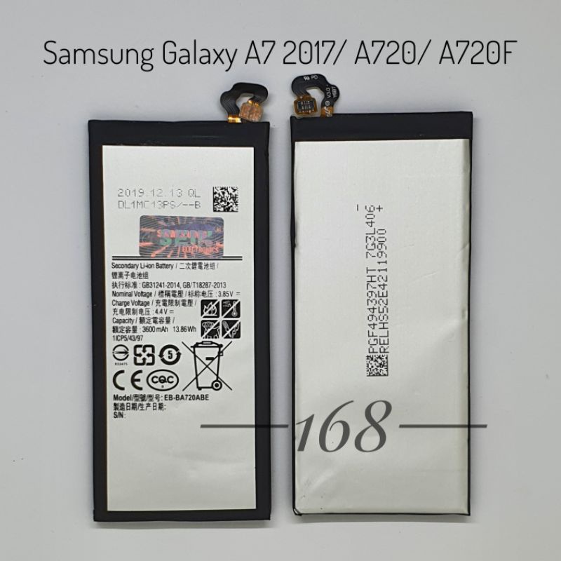 Baterai Batre Samsung Galaxy A720 A720F Batere Samsung A7 2017 Original