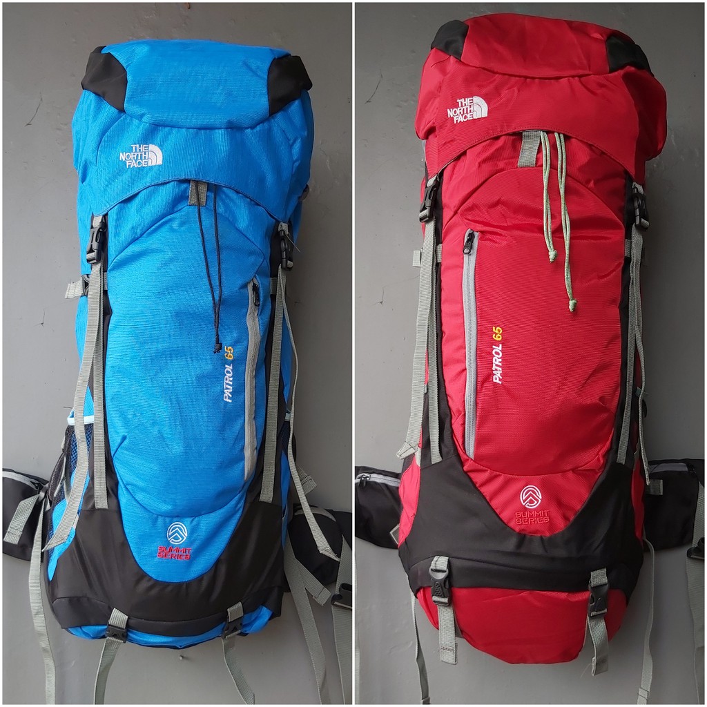 TAS GUNUNG OUTDOOR CARRIER TNF LOKAL PATROL 65 L