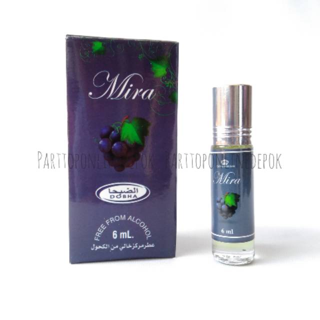 Parfum Minyak Wangi Dobha Aroma Mira Anggur 6ml Original