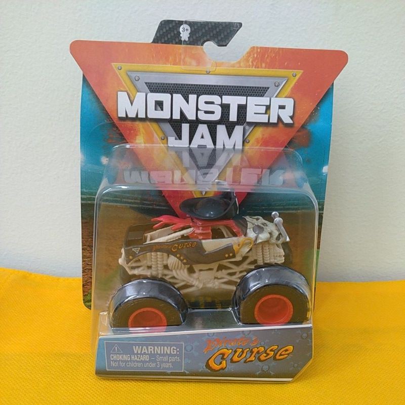 Pirates Curse Monster Jam velg merah