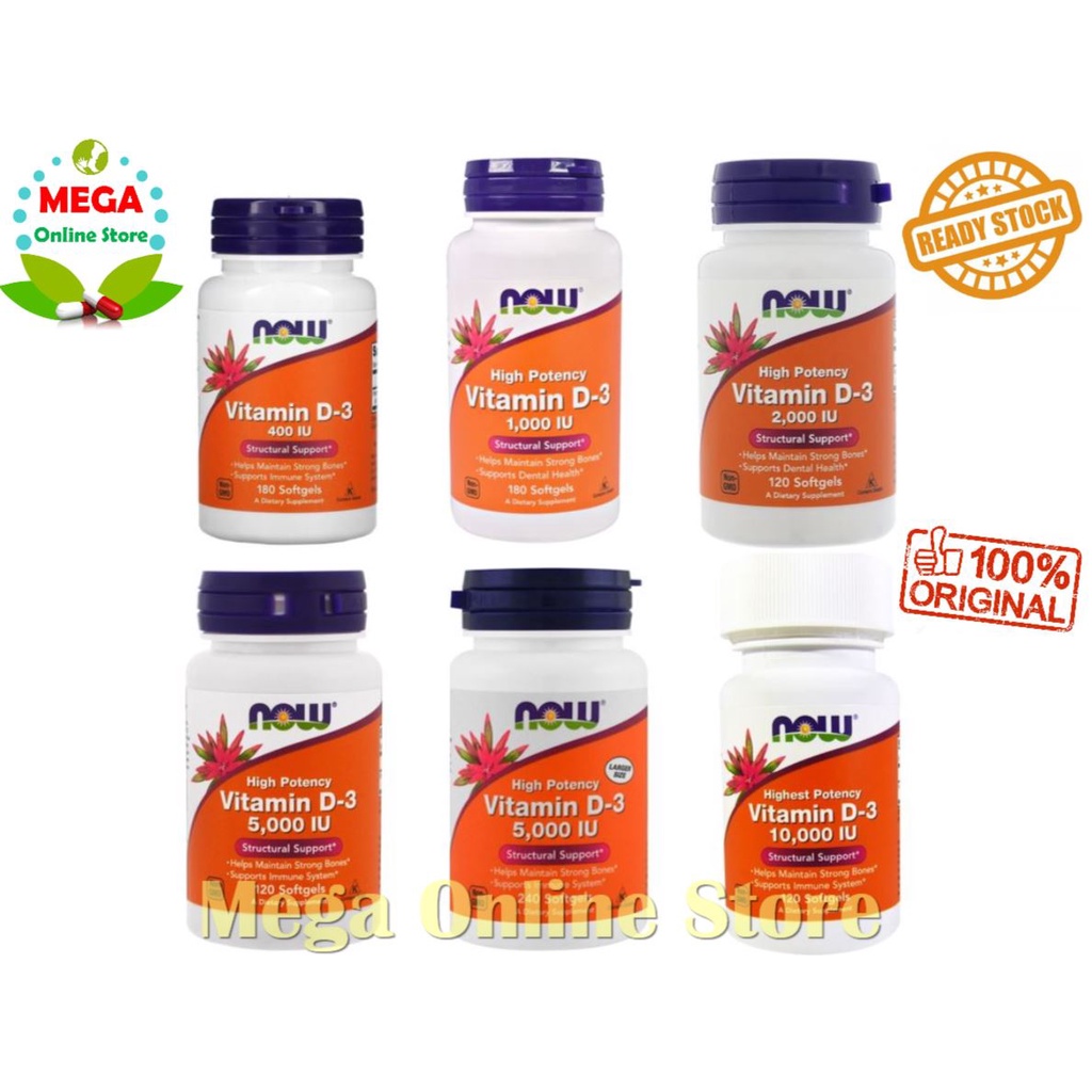 Now Foods Vitamin D3