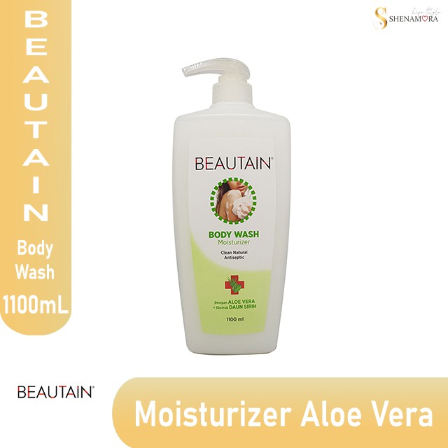 Beautain Body Wash Moisturizer Aloe Vera &amp; Daun Sirih | 1.100 mL