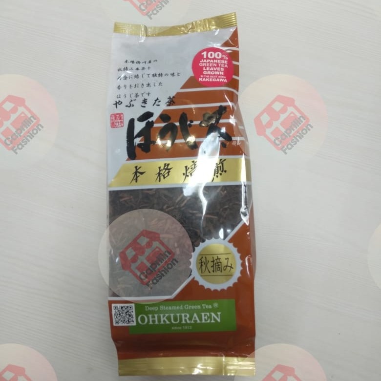 

Ohkuraen Autumn Harvest Houjicha 130gr / Teh Hijau Tubruk dr Jepang