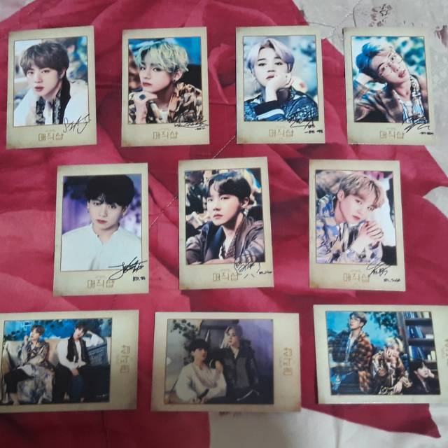 Polaroid bts 5th muster 2019