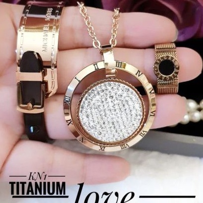 Set Perhiasan Wanita Titanium 019