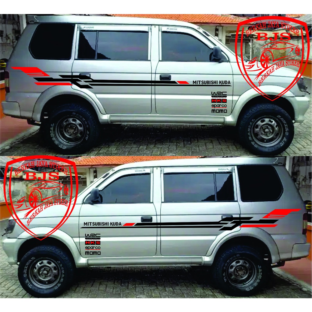 NEW STIKER Stiker Cutting Mobil Kuda Stiker Mobil Mitsubishi Kuda Mitsubishi Kuda Diesel GLS Th’2000