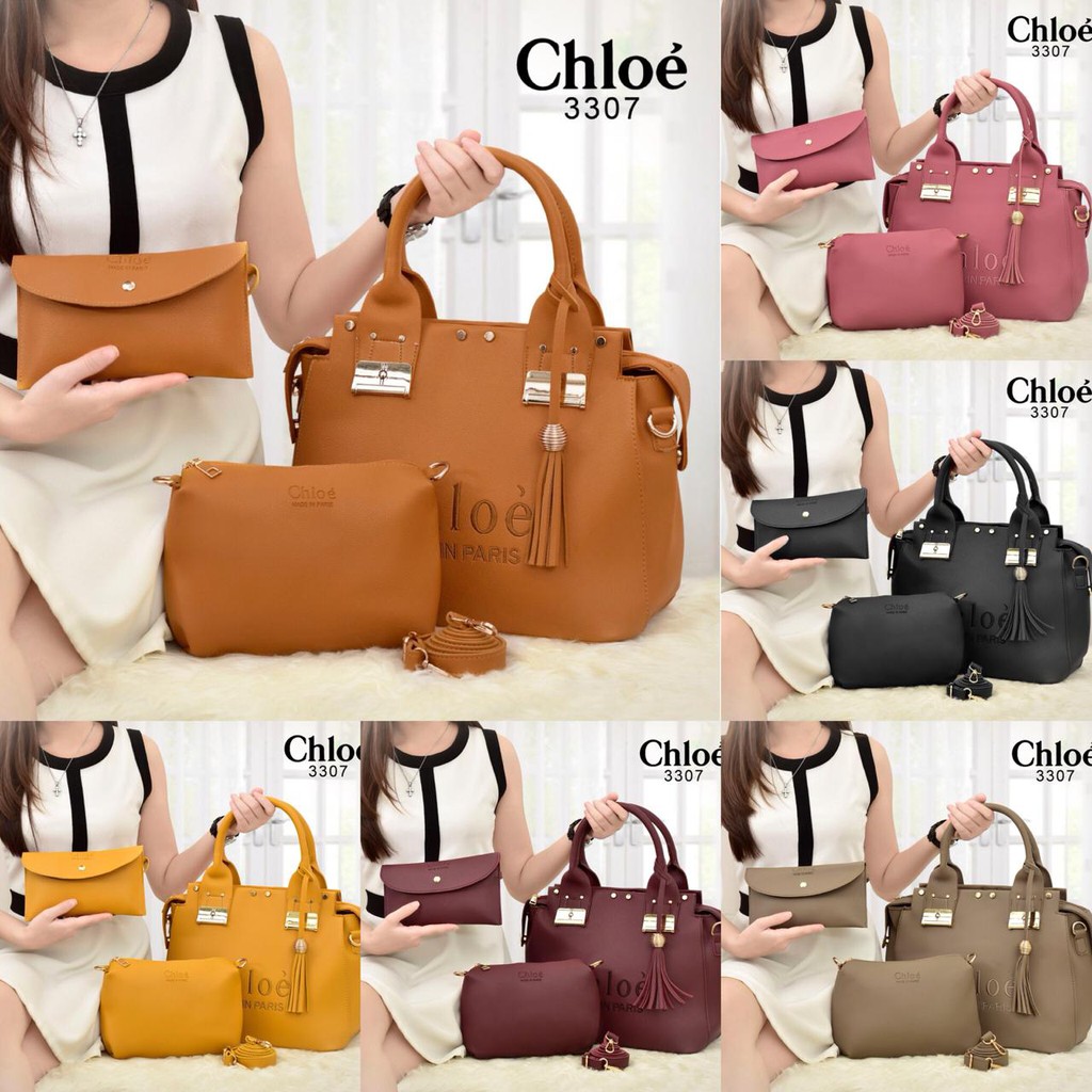 Bag Chloe Nana 3307 DEN BATAM TAS MURAH TAS TOTE MURAH TAS WANITA MURAH TOTEBAG IMPORT TAS FASHION