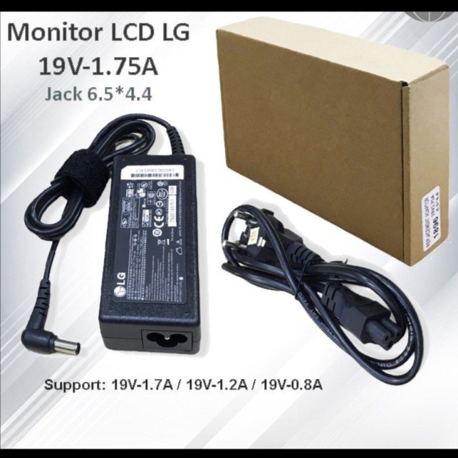 Adaptor Compatible Monitor LCD LG 19V-1.75A (1896)