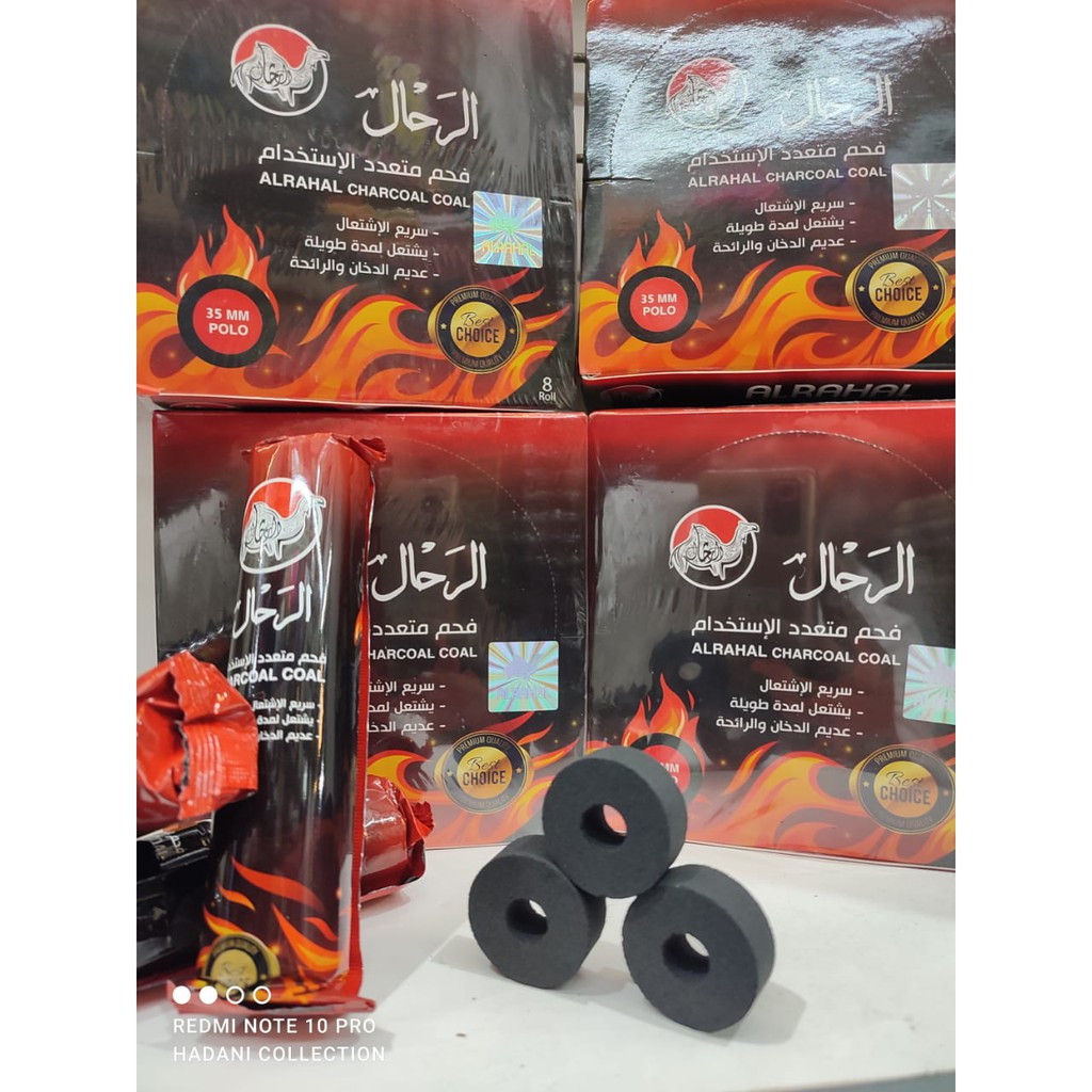 Arang Charco Magic AL-RAHAL 1BOX / Arang Magic / Arang Albakri / Arang Shisha