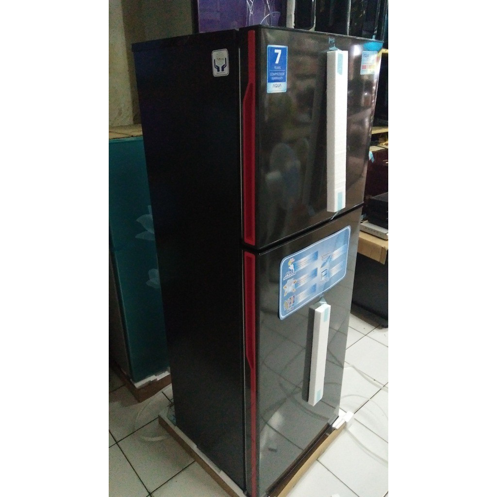 Kulkas Aqua 2 Pintu AQR 270 AQR270 AQRD270 S / DS Garansi Resmi Bandung Only