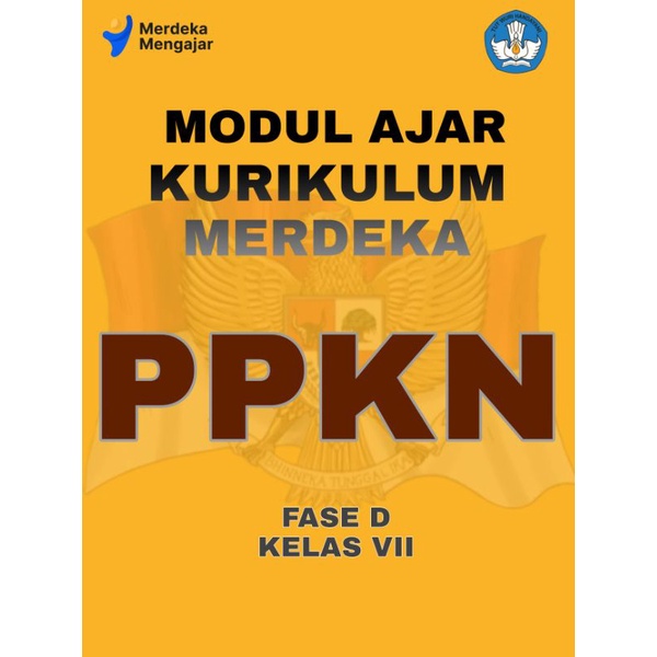 modul ajar kurikulum merdeka ppkn kelas 7 SMP kurikulum penggerak