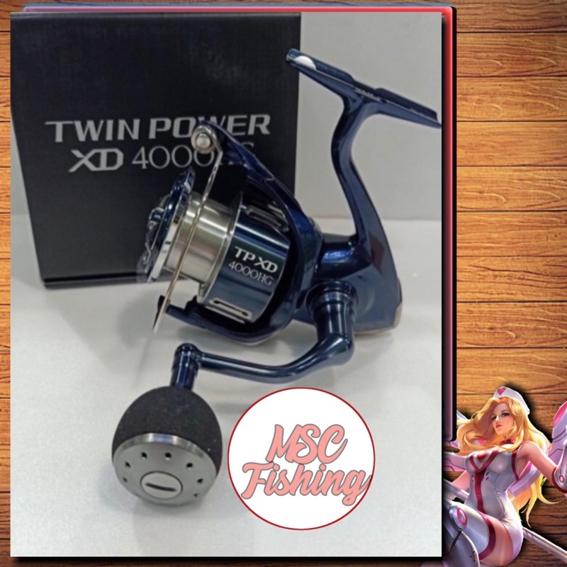 REEL SHIMANO TWIN POWER XD 4000 HG MODEL 2021