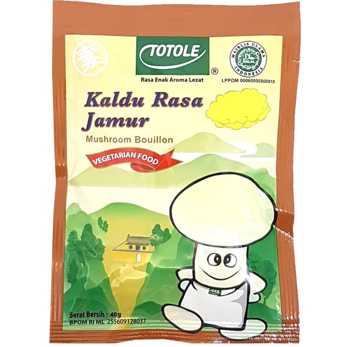 

Kaldu Jamur Totole 40gr