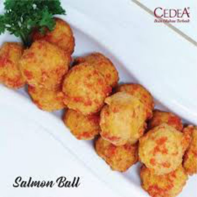 

Frozen Bandung Salmon Ball Bakso Salmon 200gr Cedea Paket harap pesan bublewrap