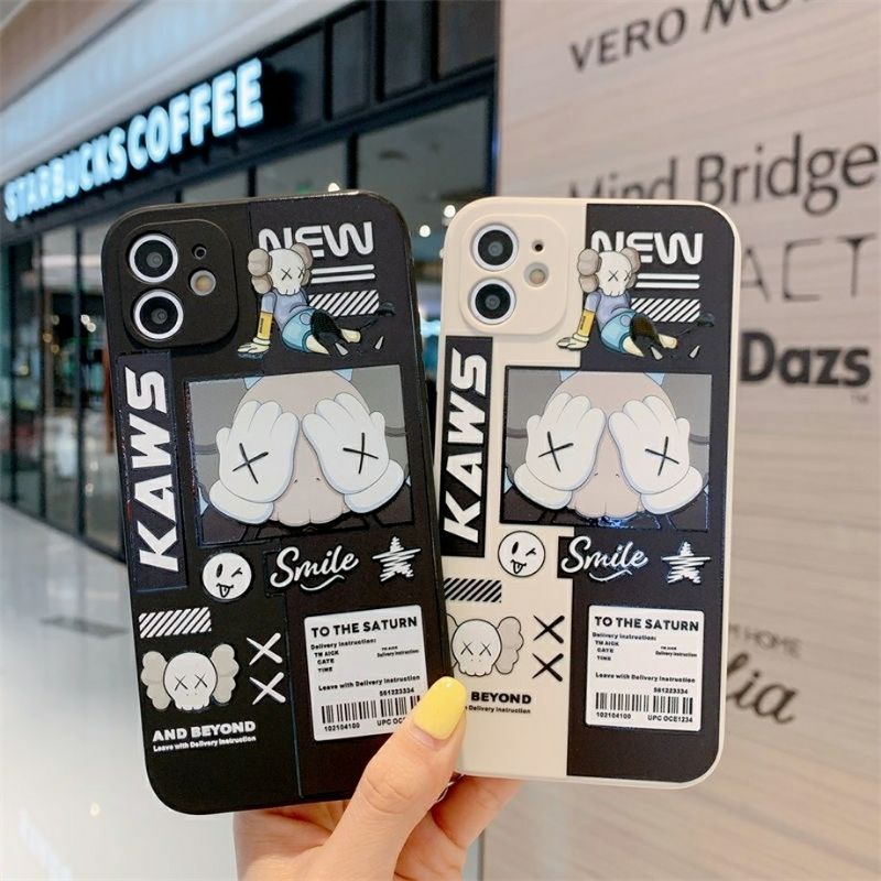 LM6 CASE SOFT TPU CASING KAWS FOR OPPO A5S A11 A7 F9 A12 2020 A5 A9