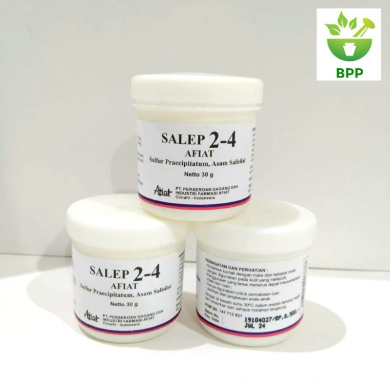 Salep 2-4 Afiat 30 gr salep untuk kulit salep 2 4