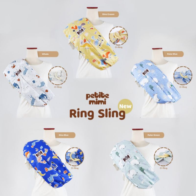 Petite Mimi Gendongan Sling/Ring ( Gendongan Kain )