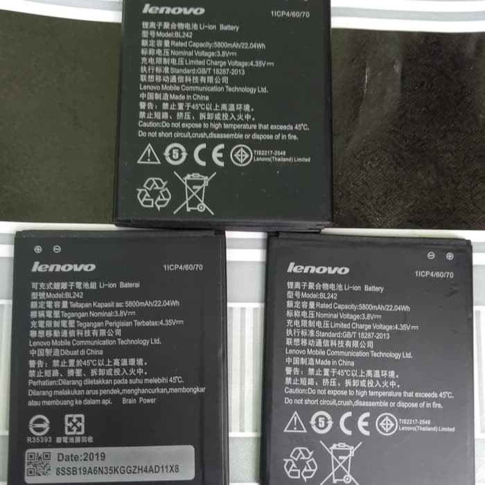 DISKON BATERAI BATRE LENOVO A6000 A6010 A6600 BL242