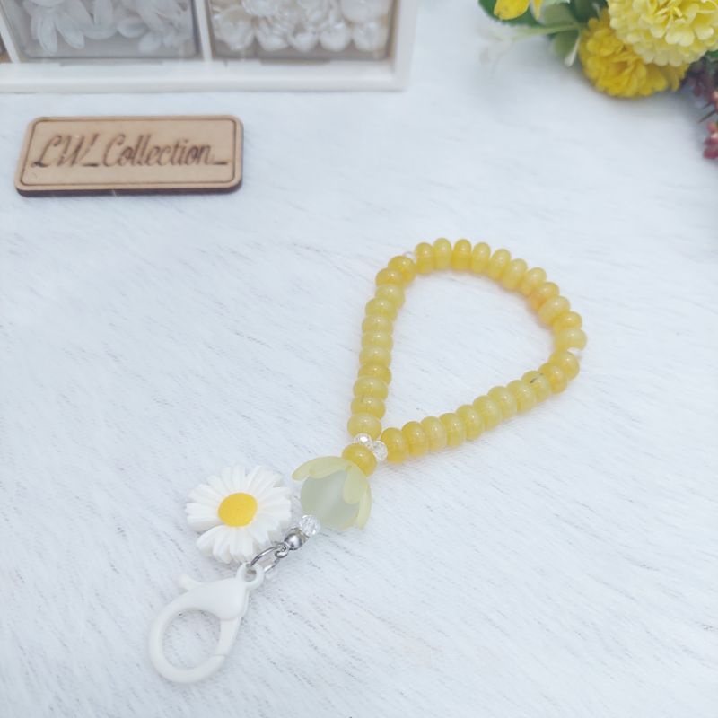 gantungan kunci tasbih | tasbih manik batu pipih | tasbih multifungsi | tasbih bag charm | tasbih ga
